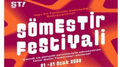 İzmir Şehir Tiyatroları çocuklar ve gençleri, sömestir tatilinde tiyatronun büyülü