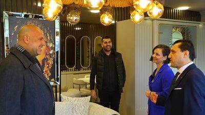 Karabağlar Belediye Başkanı Helil Kınay, İzmir Mobilyacılar ve Marangozlar Odası’nın
