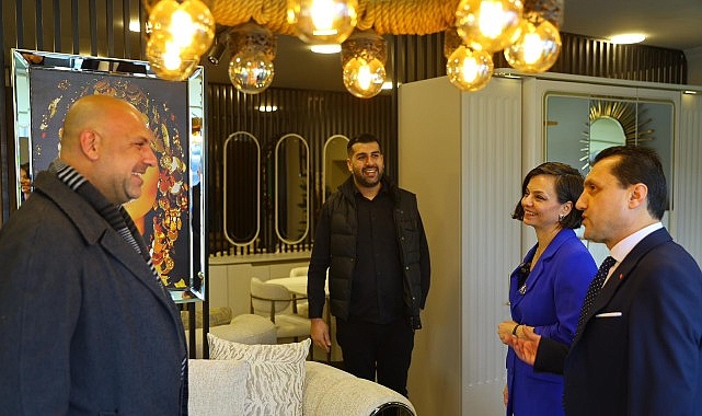 Karabağlar Belediye Başkanı Helil Kınay, İzmir Mobilyacılar ve Marangozlar Odası’nın