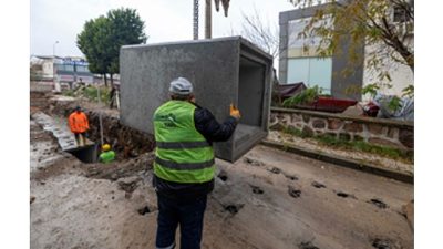 İzmir Büyükşehir Belediyesi, Karşıyaka ve Çiğli’de yağış nedeniyle yaşanan sel