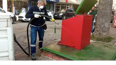 Karşıyaka Belediyesi, kent genelinde kış dönemine özel ilaçlama çalışmalarını başlattı.