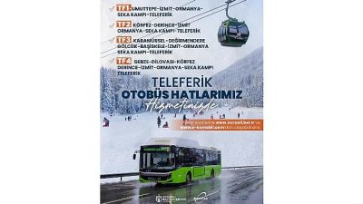 Kocaeli Büyükşehir Belediyesi’nin iştiraki Ulaşımpark A.Ş. tarafından hizmete alınan 4