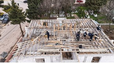 Kartepe Belediyesi, Cenaze Hizmetleri Binası genişletme çalışmalarıyla baştan sona yenileniyor.