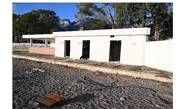 Kemer Belediyesi, Göynük Mahallesi’nde yer alan bir otelde tespit edilen