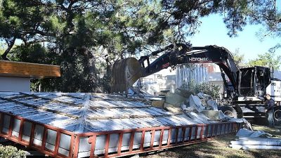 Kemer Belediyesi, Göynük Mahallesi’nde yer alan bir otelde tespit edilen