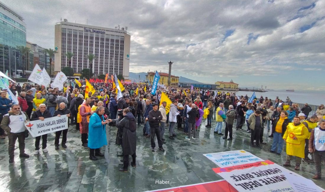 KESK Şubeler platformu tarafından Türkiye genelinde düzenlenen  GEÇİNEMİYORUZ! HALK İÇİN