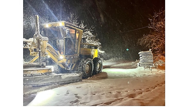 Kocaeli Büyükşehir Belediyesi, kar yağışının başladığı ilk andan itibaren daha