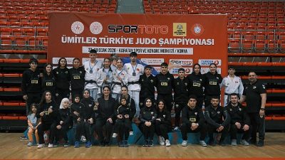 Konya’nın ev sahipliğinde düzenlenen Spor Toto Ümitler Türkiye Judo Şampiyonası’nda