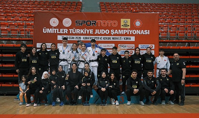 Konya’nın ev sahipliğinde düzenlenen Spor Toto Ümitler Türkiye Judo Şampiyonası’nda