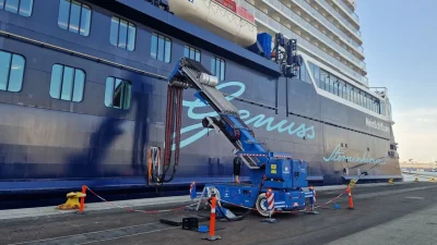 Kopenhag, Malmö ve Visby limanlarını kapsayan kruvaziyer trafiği, 2025 yılında