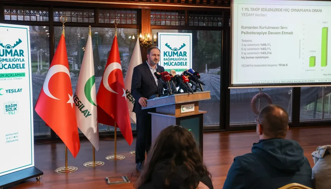 Türkiye Yeşilay Cemiyeti, son dönemde sanal kumarın hızla yaygınlaşması üzerine,