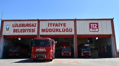 7 gün 24 saat görev başında olan Lüleburgaz İtfaiyesi, 2025
