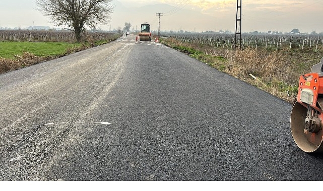 Manisa Büyükşehir Belediyesi, Yunusemre ilçesindeki sorumluluk alanlarında yürüttüğü yol bakım