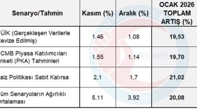 Memur maaş zamları...Hekimsen, memur maaş senaryolarını açıkladı. En iyimser tabloda