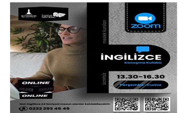 İzmir Büyükşehir Belediyesi Meslek Fabrikası, İngilizce konuşma becerilerini geliştirmek isteyen