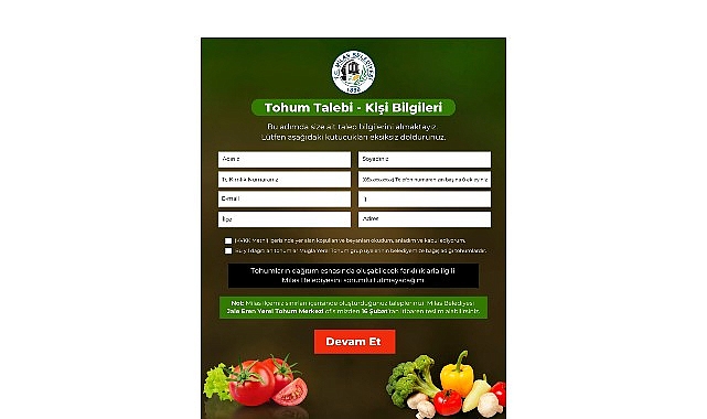 Milas Belediyesi sürdürülebilir kırsal kalkınma anlayışıyla tarımsal faaliyetlere ve üreten