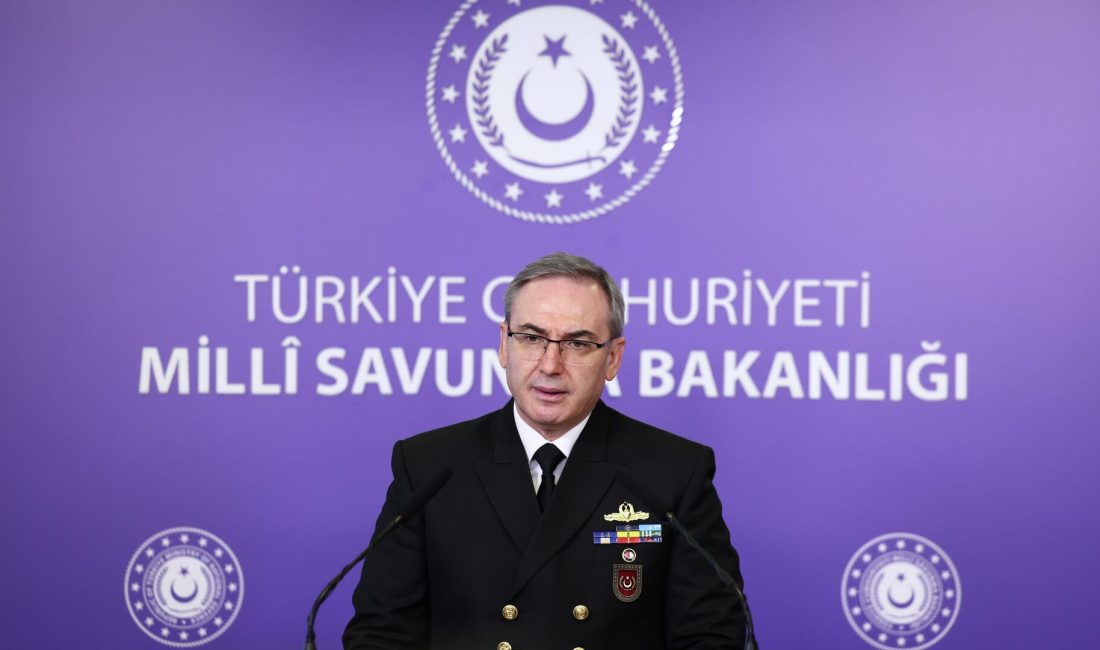 Milli Savunma Bakanlığı’nda basın bilgilendirme toplantısında, Suriye hükümetiyle ‘Tek Devlet,