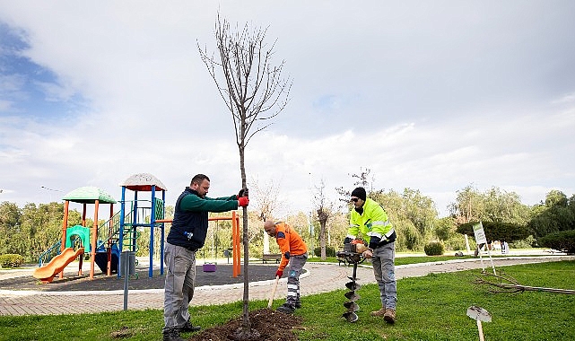 Narlıdere Belediyesi, ilçenin dört bir yanında sürdürdüğü çevre düzenlemesi ve