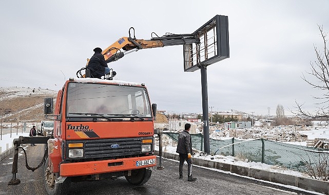 Nevşehir Belediyesi kent estetiği, yaya güvenliği ve düzeni artırmaya yönelik