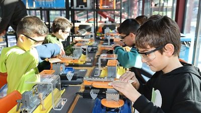 Nilüfer Belediyesi yarıyıl tatilini çocuklar için birbirinden farklı atölyeler, oyunlar