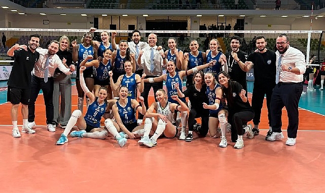 Vodafone Sultanlar Ligi’nin 14. haftasında seyircisi önünde Göztepe’yi konuk eden