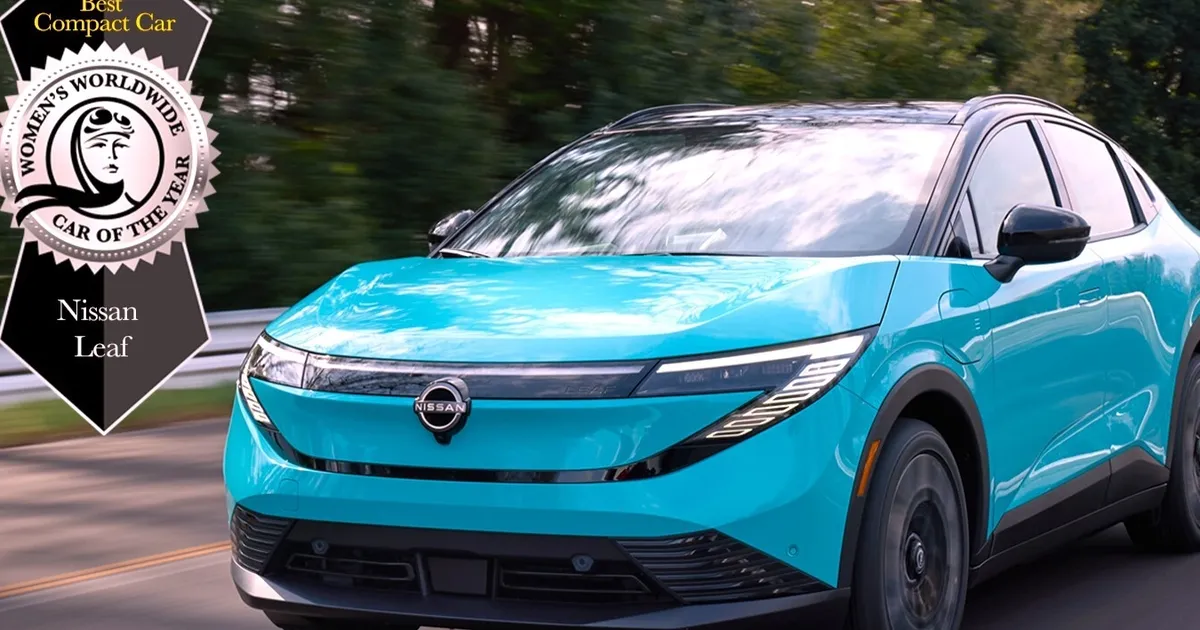 Nissan’ın öncü elektrikli aracının üçüncü nesli, çok yönlü yetkinlikleriyle ödüle