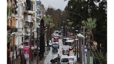 İZSU Genel Müdürlüğü tarafından Buca Özmen Caddesi’nde tamamlanan yağmur suyu