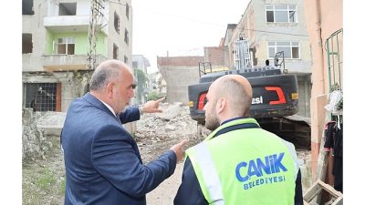 Canik Belediye Başkanı İbrahim Sandıkçı, Canik 2. Yeni Bulvar Yolu'yla