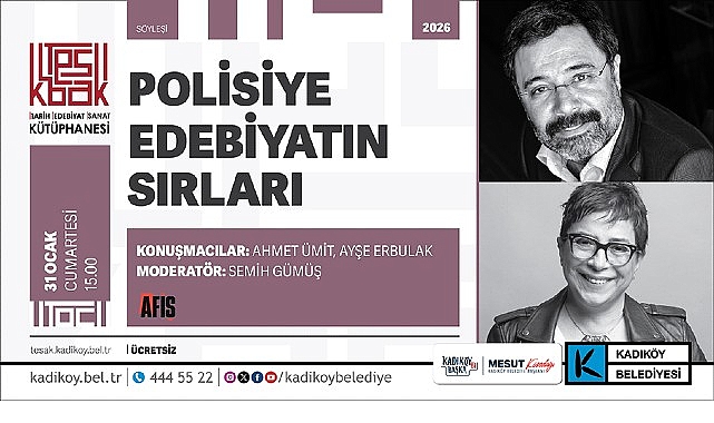 Polisiye edebiyatın Türkiye’deki yeri, olanakları ve edebi gücü, TESAK’ta düzenlenecek