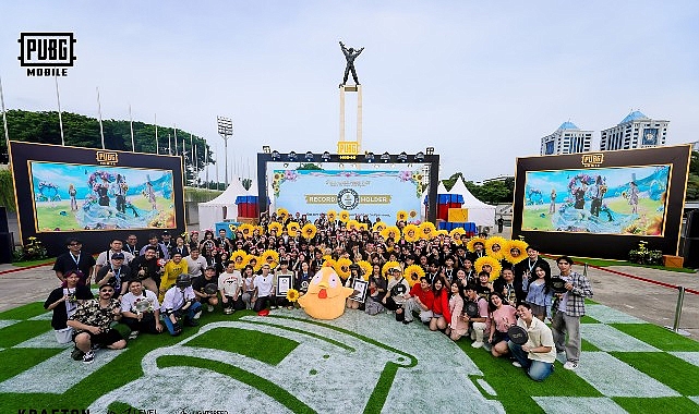 25 Ocak’ta eş zamanlı olarak gerçekleştirilen rekor denemesi, PUBG MOBILE topluluğunun farklı