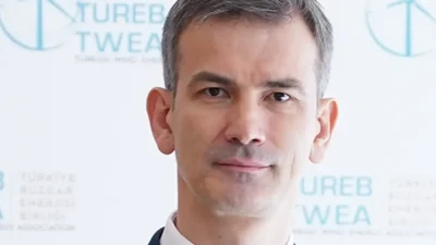 İstanbul’da düzenlenen Türkiye Rüzgâr Enerjisi Birliği (TÜREB) basın toplantısında, rüzgâr