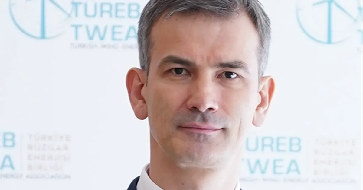 İstanbul’da düzenlenen Türkiye Rüzgâr Enerjisi Birliği (TÜREB) basın toplantısında, rüzgâr