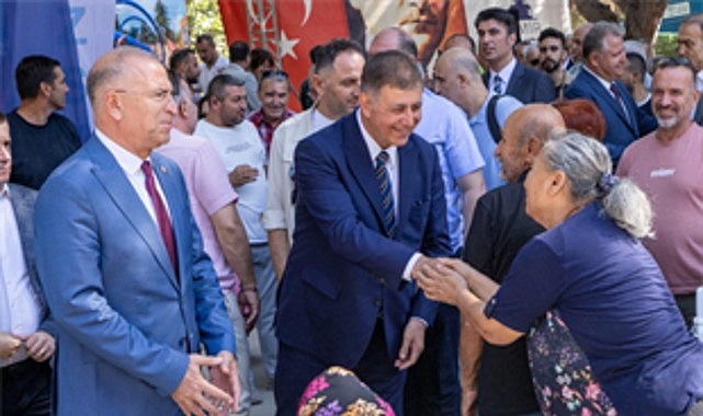 İzmir Büyükşehir Belediyesi İZSU Genel Müdürlüğü’nün Gaziemir Sarnıç’ta başlattığı 205