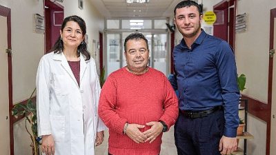 İzmirli Nuran Şerife Kültem, sağır olduğu için hastanede doktorlarla iletişim