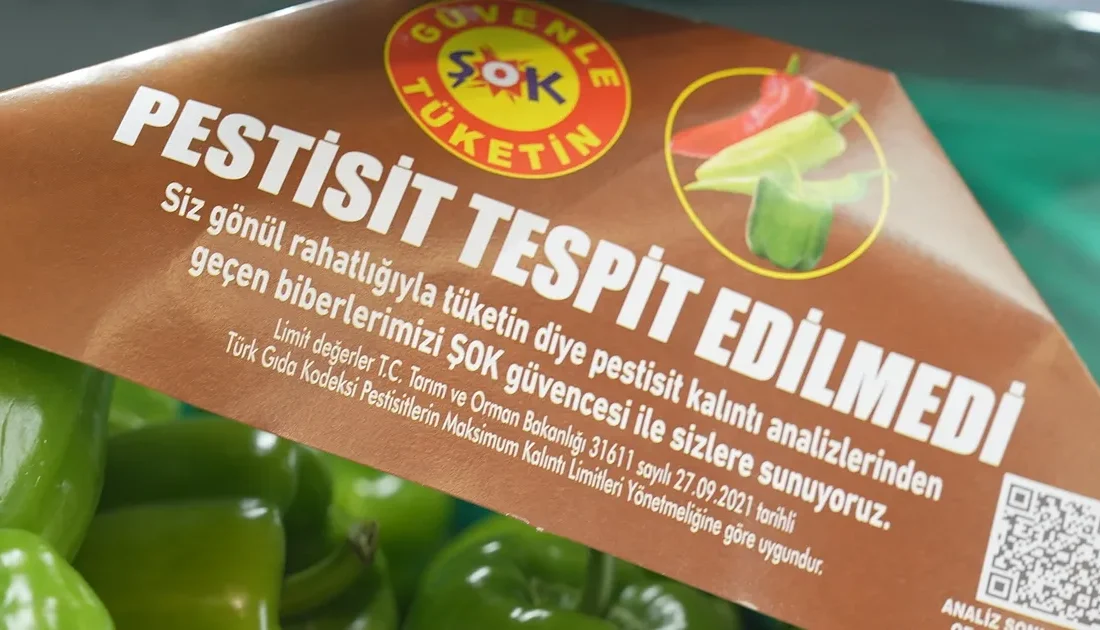 ŞOK Marketler, geçen yılın sonunda başlattığı pestisit analiz uygulamasını genişletiyor.