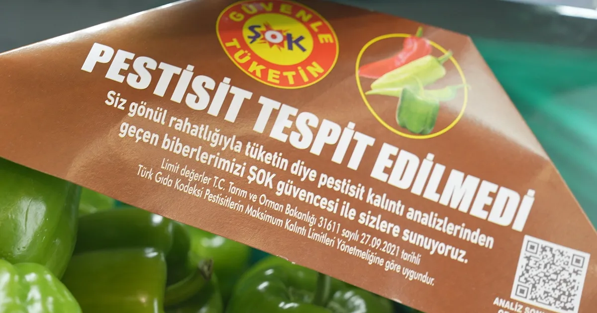 ŞOK Marketler, geçen yılın sonunda başlattığı pestisit analiz uygulamasını genişletiyor.