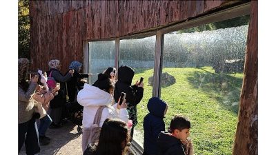 Menderes Belediyesi, düzenlediği Sasalı Doğal Yaşam Parkı gezileri ile sömestr