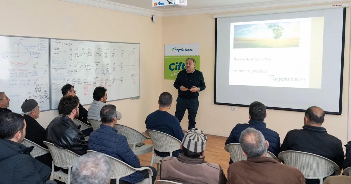 Tiryaki Agro, çiftçilerin iklim değişikliğine uyumunu desteklemek ve verimliliği artırmak