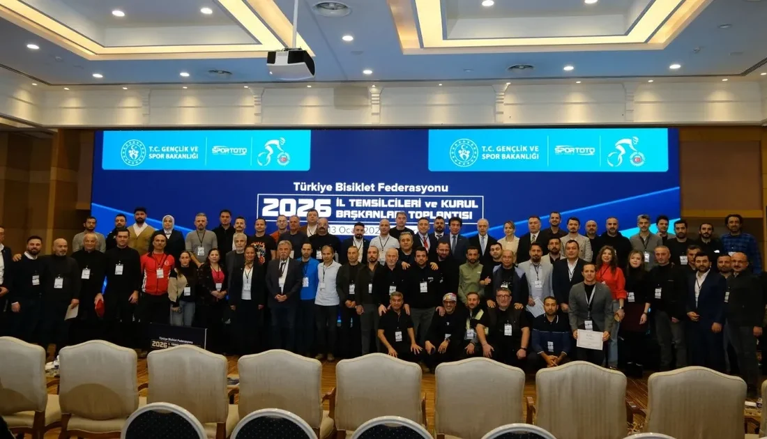 Türkiye Bisiklet Federasyonu tarafından Ankara Green Park Otel’de düzenlenen İl