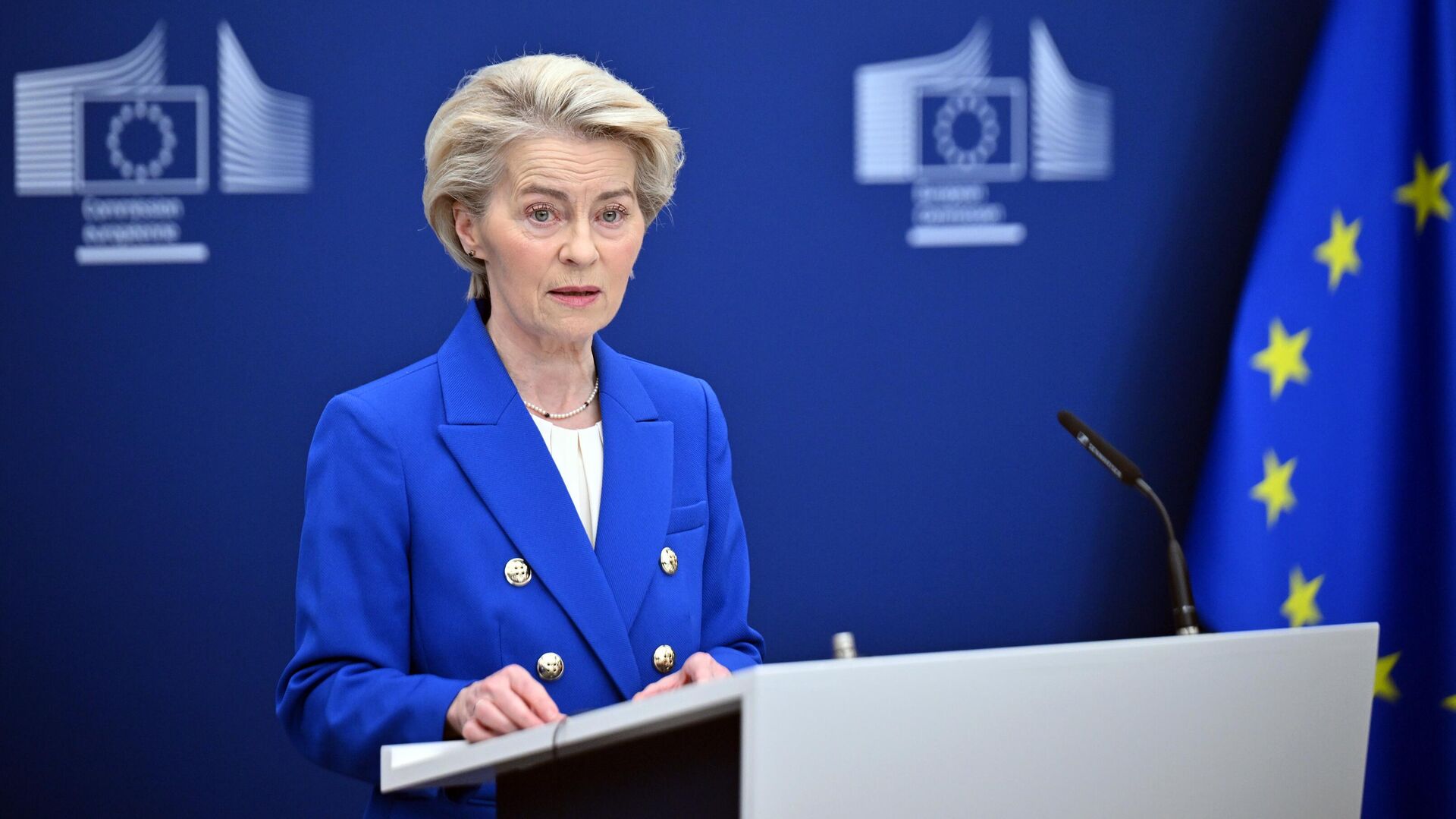 Avrupa Birliği (AB) Komisyonu Başkanı Ursula von der Leyen, Venezüella’ya