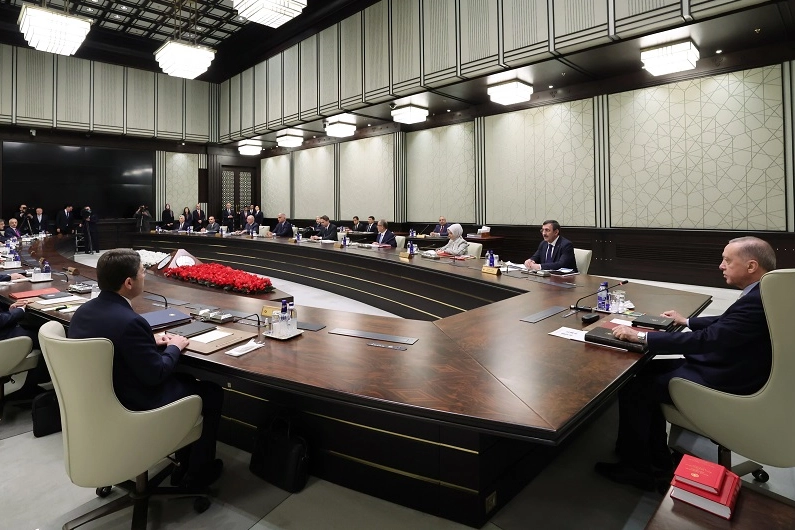 Cumhurbaşkanı Recep Tayyip Erdoğan başkanlığında yapılacak yılın ilk Kabine toplantısında,