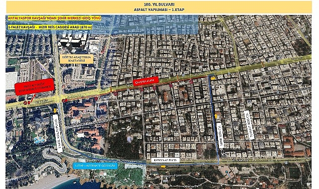 Antalya Büyükşehir Belediyesi, Muratpaşa ilçesinde yer alan ve kentin önemli