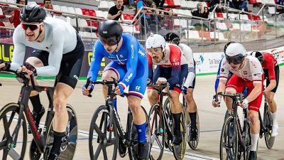 Konya Olimpik Velodromu’nda düzenlenen 2026 UEC Avrupa Pist Bisikleti Şampiyonası’nın