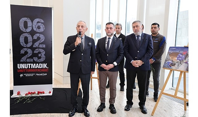 Asrın felaketi 6 Şubat depremlerinin 3. yıldönümünde, Küçükçekmece Belediyesi Ana