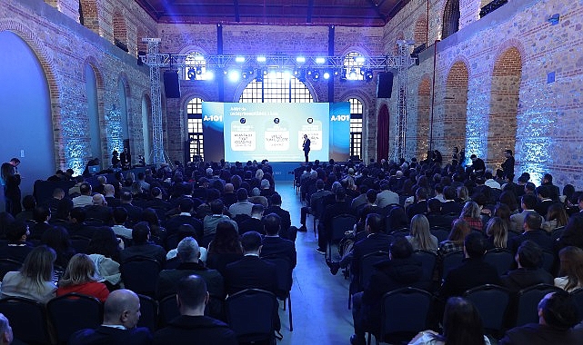 A101’in ev sahipliğinde Rixos Tersane İstanbul’da gerçekleşen Medya101 lansman töreninde,