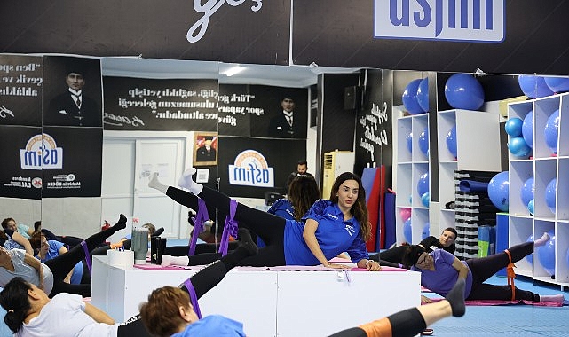 Antalya Büyükşehir Belediyesi ücretsiz spor kursları ile 7’den 70’e herkesi