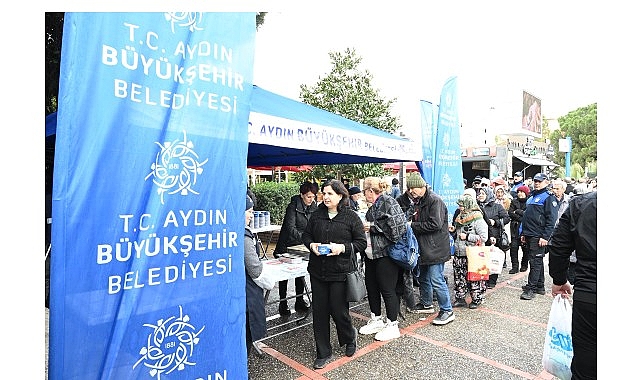 Aydın Büyükşehir Belediyesi, 6 Şubat Kahramanmaraş depremlerinin yıldönümünde binlerce vatandaşa