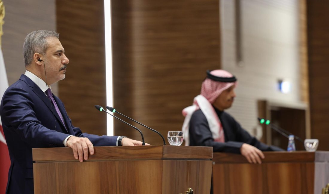 Dışişleri Bakanı Hakan Fidan, Katar Başbakanı ve Dışişleri Bakanı Şeyh