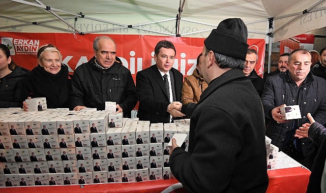 Osmangazi Belediye Başkanı Erkan Aydın, Berat Kandili dolayısıyla Çiftehavuzlar Mahallesi
