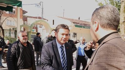 Göreve geldiği günden bu yana Osmangazi’yi mahalle mahalle gezerek vatandaşların